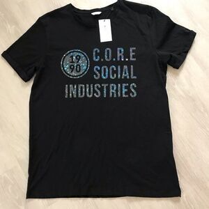 Jack & Jones graphic Crew Neck Tee NWT‎